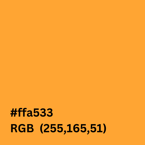 colour:#ffa533