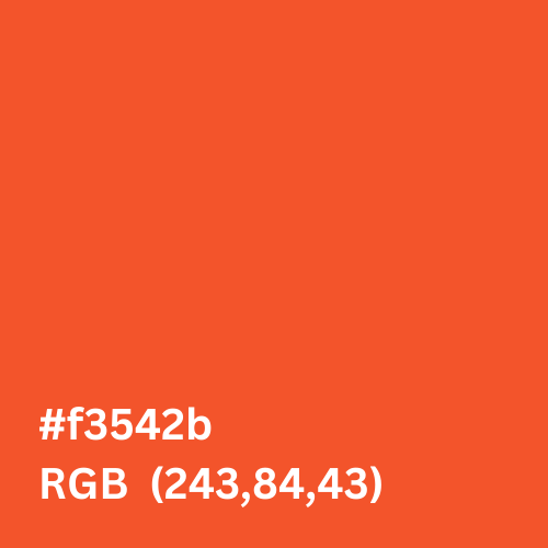 colour:#f3542b