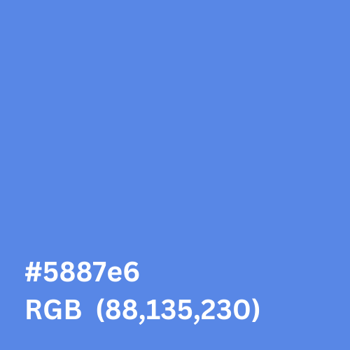 colour:#5887e6